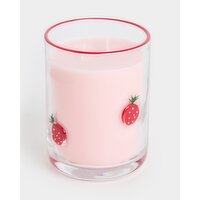 3D Fruit Candle - Strawberry Latte Red