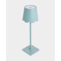 Scallop Cordless USB Lamp Green 