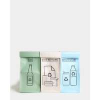 Recycling Bags - Pack Of 3 Multi 