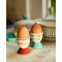 Carolyn Donnelly Eclectic Tulum Egg Cup - Pack Of 2 Multi