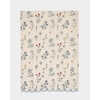 Carolyn Donnelly Eclectic Scallop Tea Towel Green