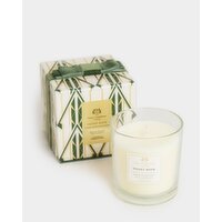 Paul Costelloe Living Bow Detail Candle Green 