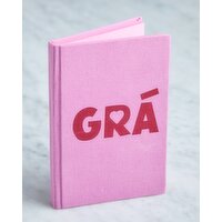 Helen James Considered Grá Notebook Pink