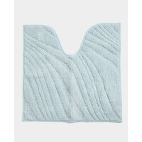 Wave Pedestal Mat Blue 