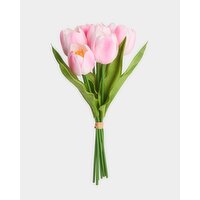 Faux Tulip Bunch Pink