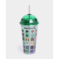 Minecraft Straw Cup Green 