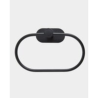 Aires Towel Ring Black