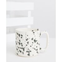 Carolyn Donnelly Eclectic Splatter Mug Dark-Green 