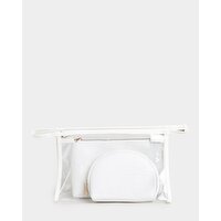 Vanity Bag - Pack Of 3 White 