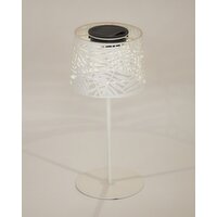 Leaf Table Solar LED Lamp White