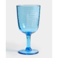 Ripple Wine Glass Blue 