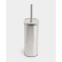 Slim Toilet Brush Silver 