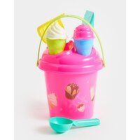 Beach Bucket Set - 6 Pieces Multi 