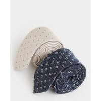 Slim Ties - Pack Of 2 Gold