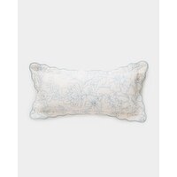 Carolyn Donnelly Eclectic Scallop Floral Cushion Multi