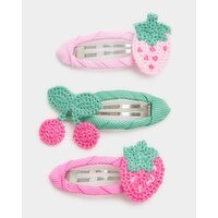 Crochet Clips - Pack Of 3 Multi