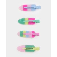 Ice Cream Clips - Pack Of 4 Multi
