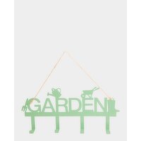 Metal Garden Hanger Green
