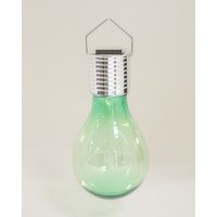 Hanging Solar LED Bulb Green