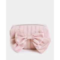 Bow Cosmetic Bag Pink 
