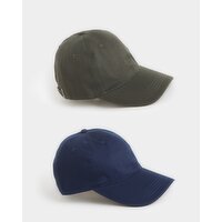 Baseball Caps - Pack Of 2 Navy