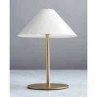Helen James Considered Cone LED Lamp Cream 