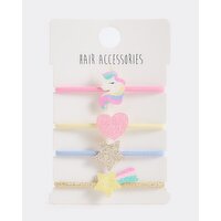 Unicorn Bobbins - Pack Of 4 Multi