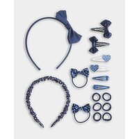 Hair Accessories Set Navy