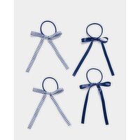 Bow Bobbins - Pack Of 4 Navy