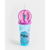 Fidget Spinner Cup And Straw Purple