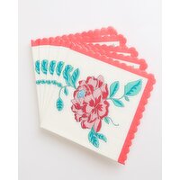 Carolyn Donnelly Eclectic Cocktail Napkin Dark-Pink