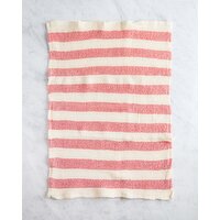 Helen James Considered Crinkle Tea Towel Orange