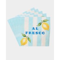 Fruit Paper Napkins - Pack Of 20 Multi 