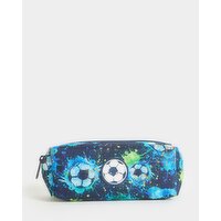 Football Pencil Case Blue