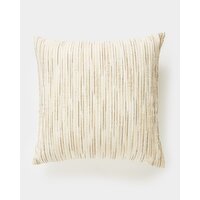 Stitch Linear Cushion Natural 45cm X 45cm