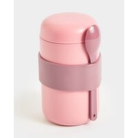 Thermal Stainless Steel Food Flask Rose 