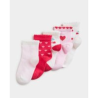 Baby Design Socks - Pack of 5 Flower 3-5.5