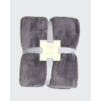 Fleece Throw Grey 