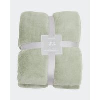 Fleece Throw Sage