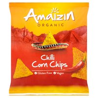 Amaizin Organic Chilli Corn Chips 75g