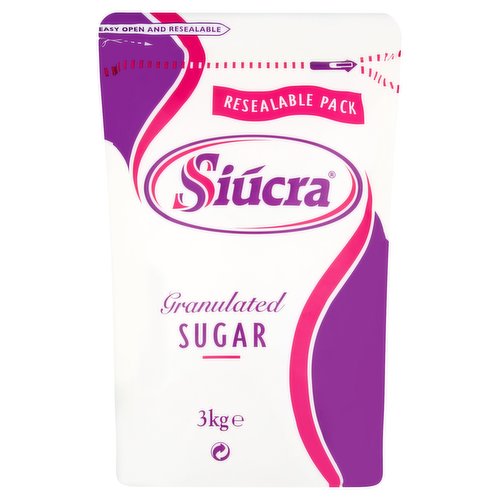 Siúcra Granulated Sugar 3kg