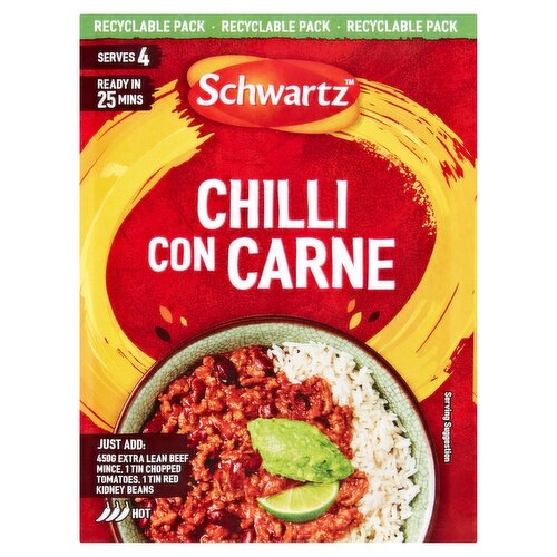 Schwartz Chilli Con Carne Recipe Mix 41g
