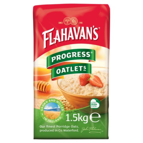 Flahavan's Progress Oatlets Porridge Oats 1.5kg