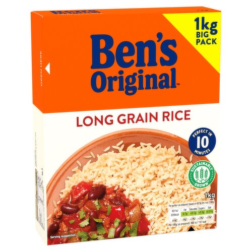 Ben's Original Long Grain Rice 1kg