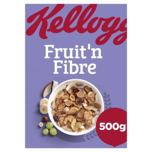 Kellogg's Fruit n Fibre Breakfast Cereal 500g
