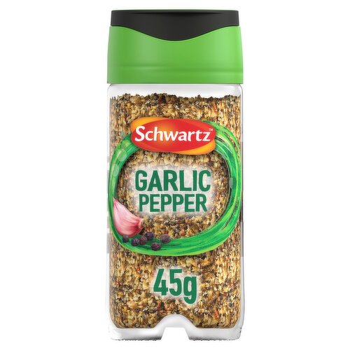 Schwartz Garlic Pepper 45g