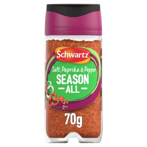 Schwartz Season All Salt, Paprika & Pepper 70g