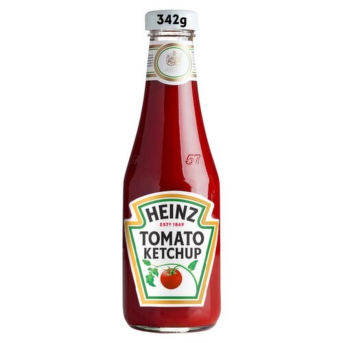 Heinz Tomato Ketchup Glass Bottle 342g