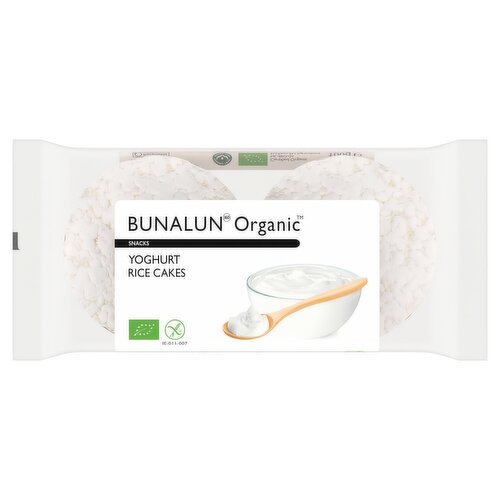 Bunalun Organic Yoghurt Rice Cakes 100g