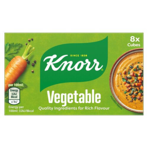 Knorr Vegetable Stock Cubes 8x 10 g